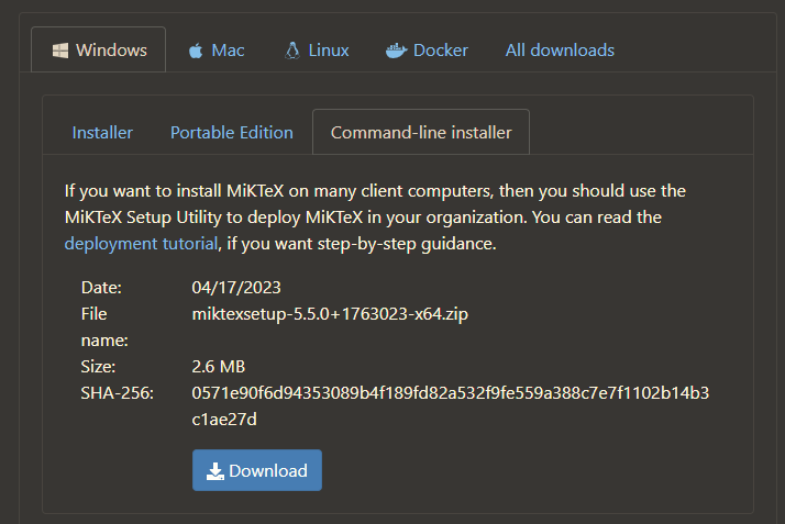 miketex-commandline-installer.png